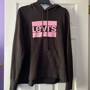 Size medium Levi’s hoodie, black